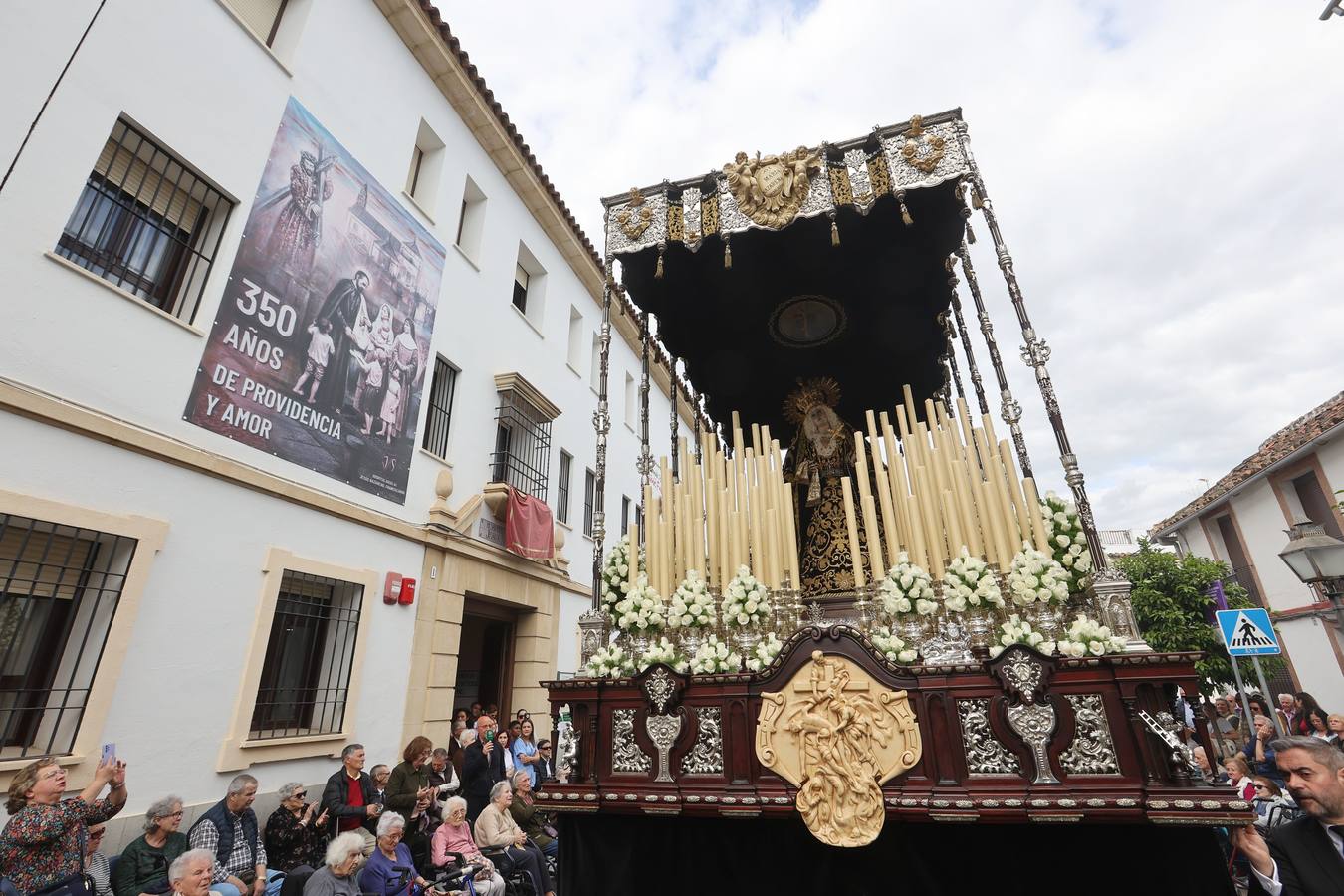 Las imágenes de la hermandad del Nazareno en el Jueves Santo de Córdoba