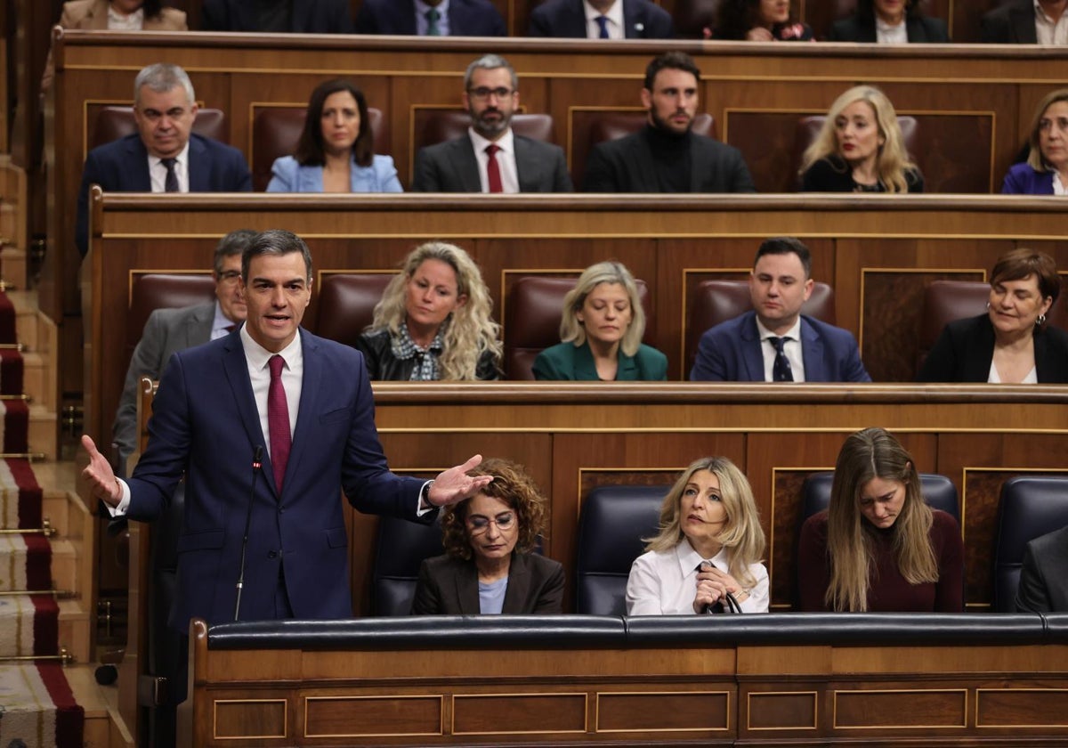 Pleno sesión de control al Gobierno en el Congreso de los Diputados