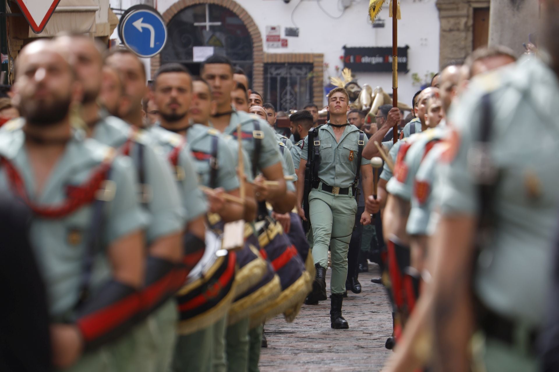 Las imágenes del vía crucis del Señor de la Caridad en Córdoba