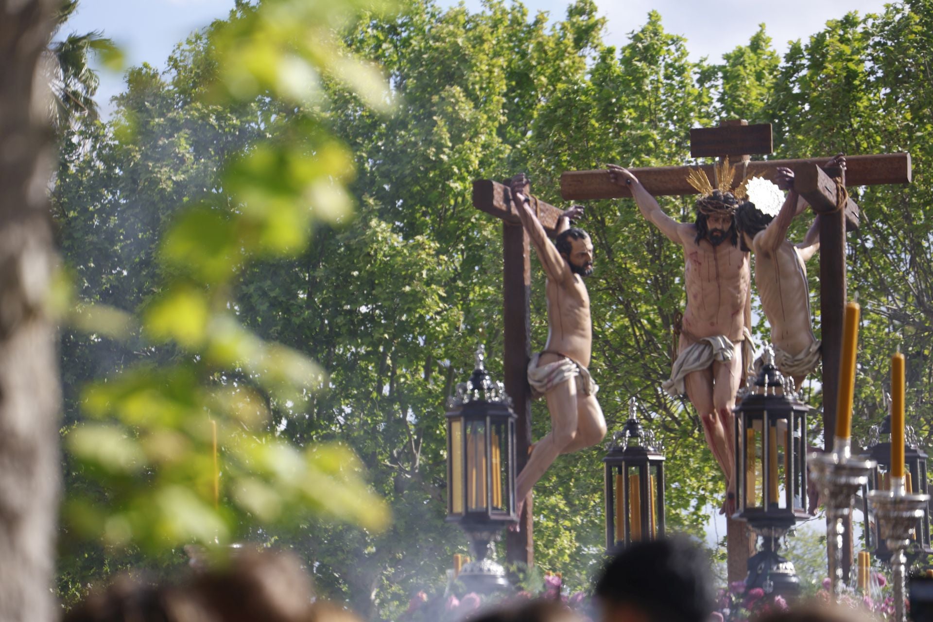 Las imágenes de la hermandad de la Conversión en el Viernes Santo de Córdoba