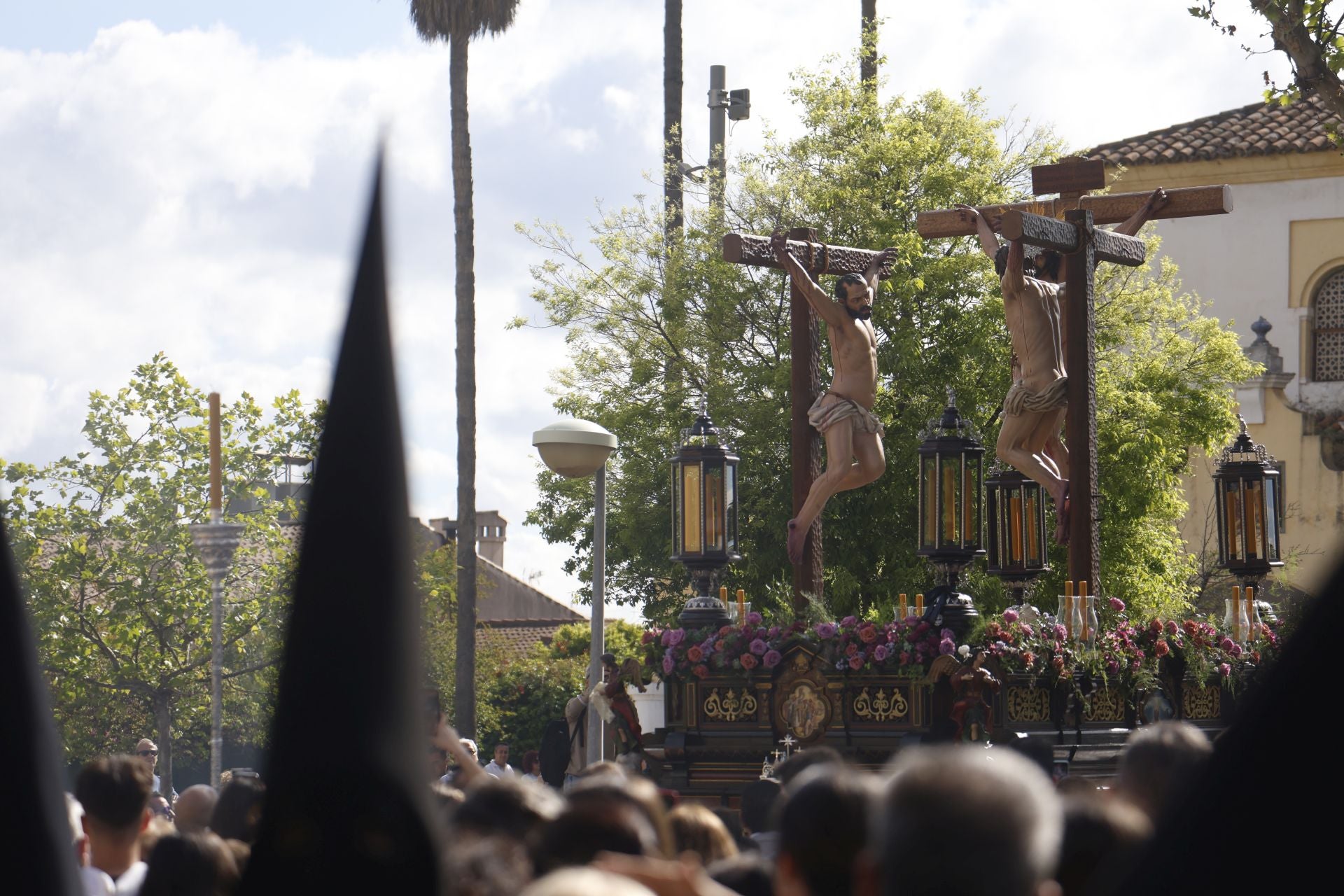 Las imágenes de la hermandad de la Conversión en el Viernes Santo de Córdoba
