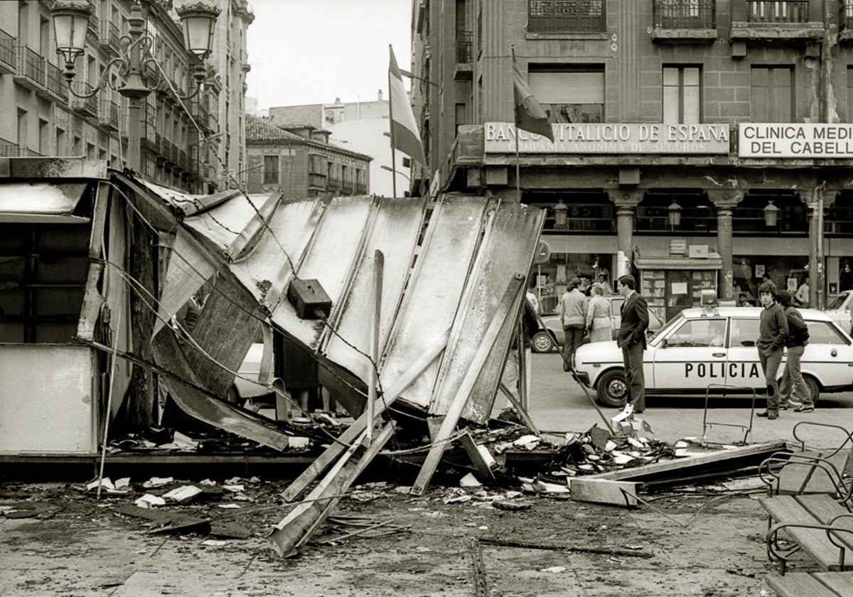 Ataques a librerías en los setenta