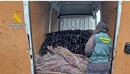 Veinte detenidos por robar más de 3.100 kilos de cobre en dos meses