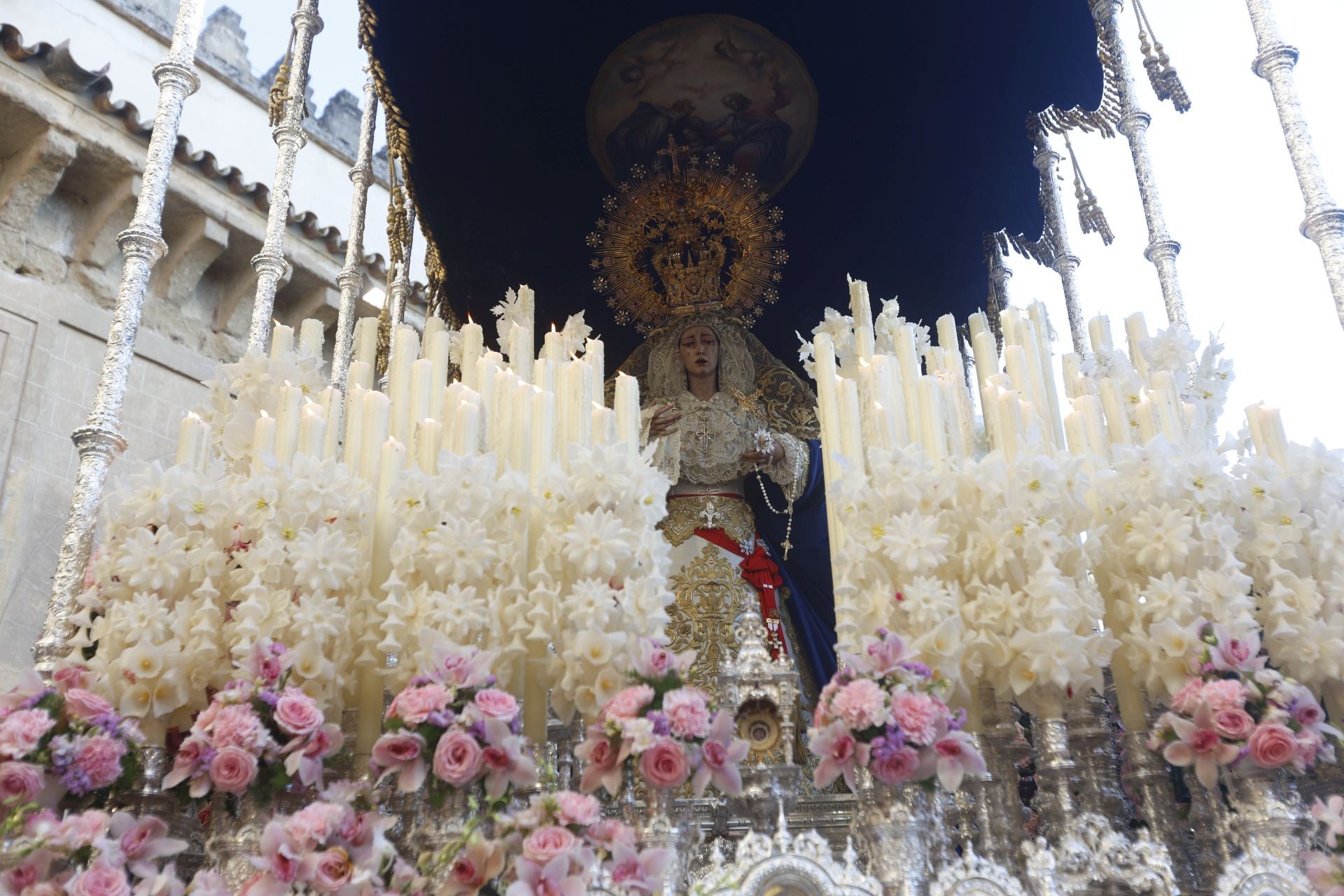El regreso de la hermandad de la Estrella de Córdoba, en imágenes