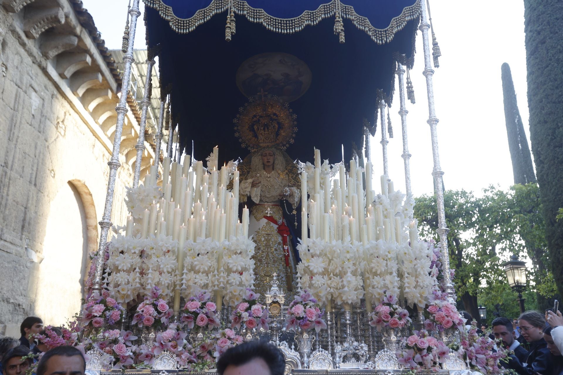 El regreso de la hermandad de la Estrella de Córdoba, en imágenes