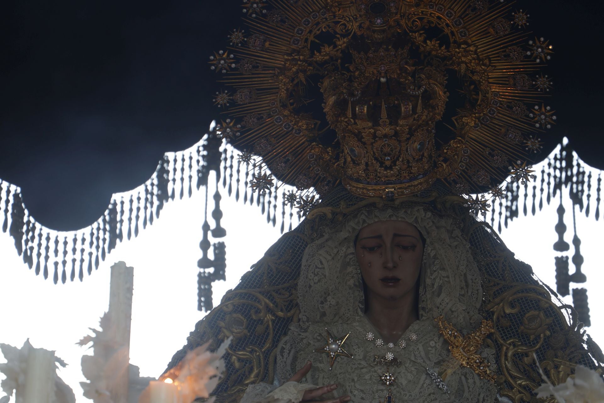 El regreso de la hermandad de la Estrella de Córdoba, en imágenes