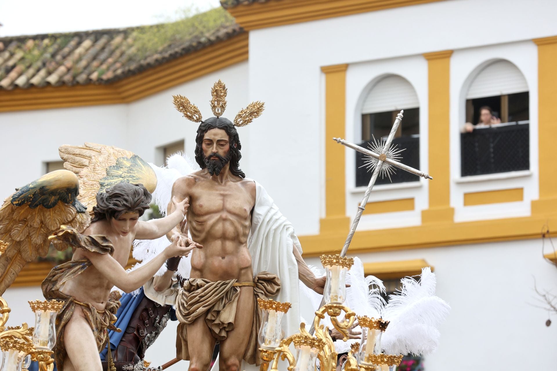Las imágenes de la procesión del Resucitado del Domingo de Resurrección de Córdoba