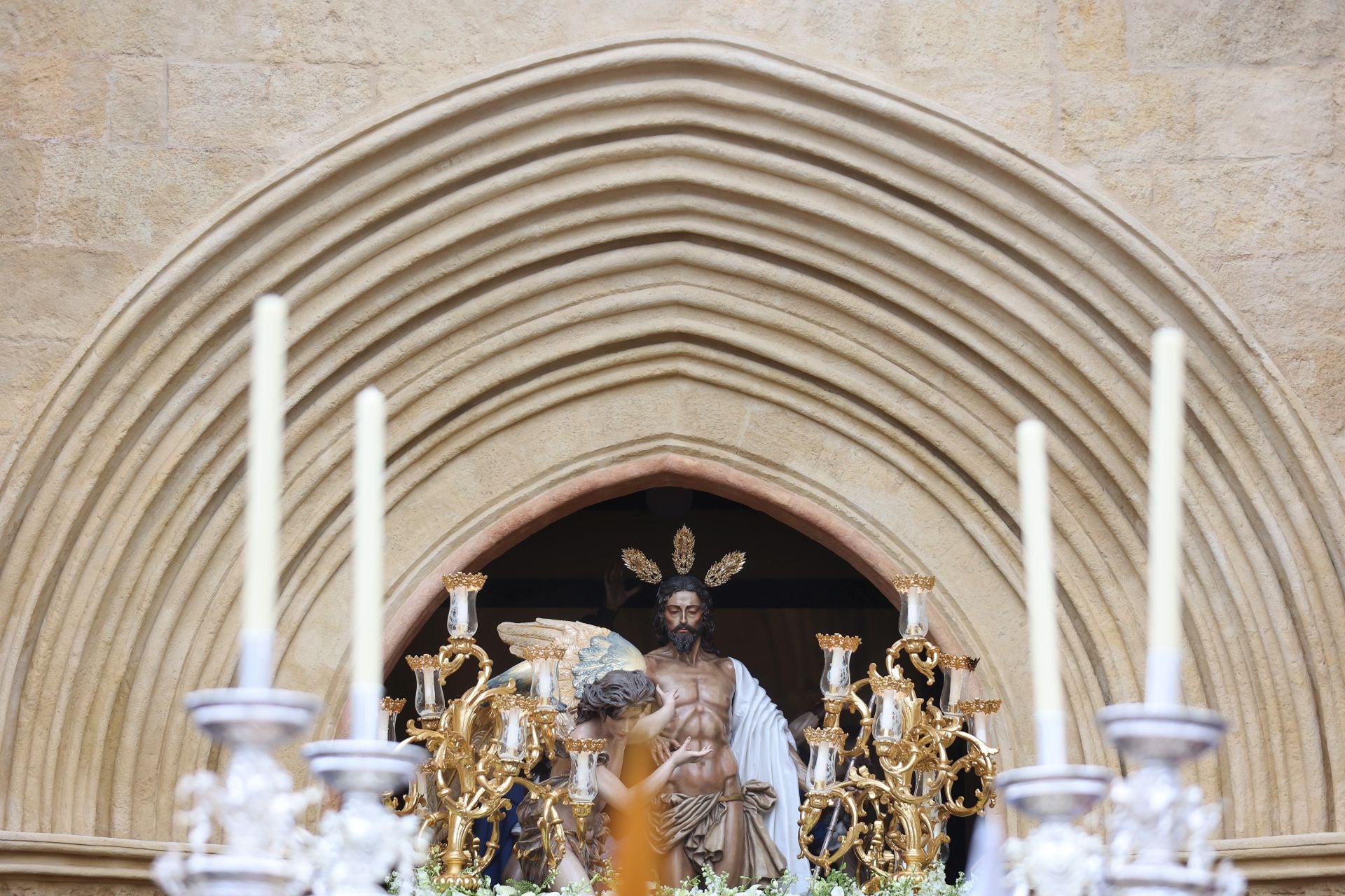 Las imágenes de la procesión del Resucitado del Domingo de Resurrección de Córdoba