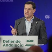 Juanma Moreno reta a Puente: si pone los fondos para el tren litoral, la Junta lo construye