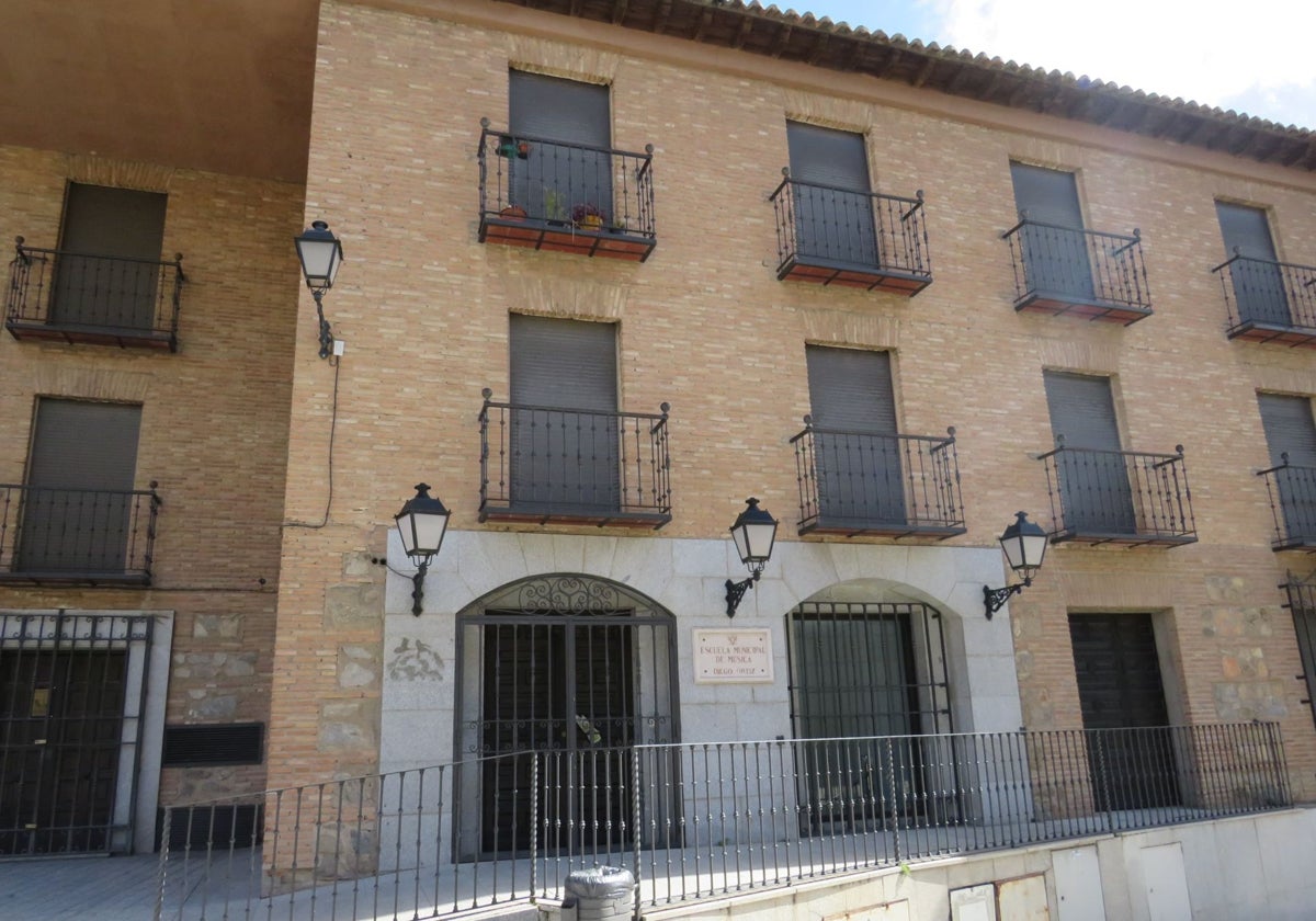Fachada de la actual Escuela Municipal de Música