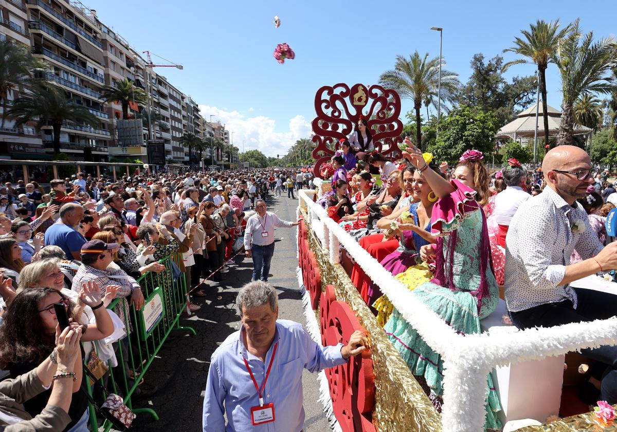 Imagen de la última edición de la Batalla de las Flores