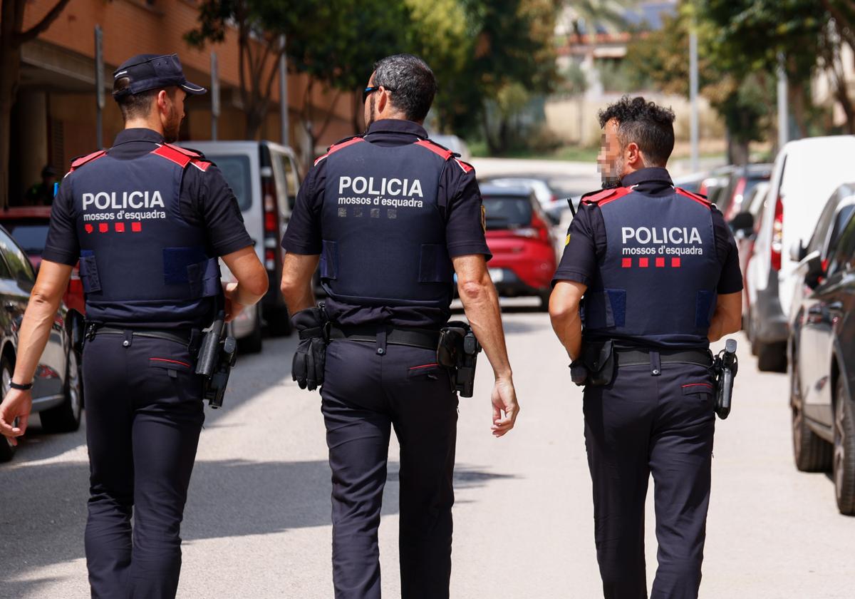 Mossos d'Esquadra.