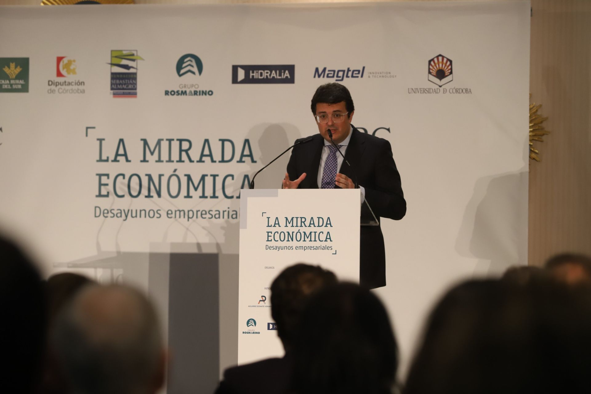 La participación del presidente de Ecoraíl en la Mirada Económica, en imágenes