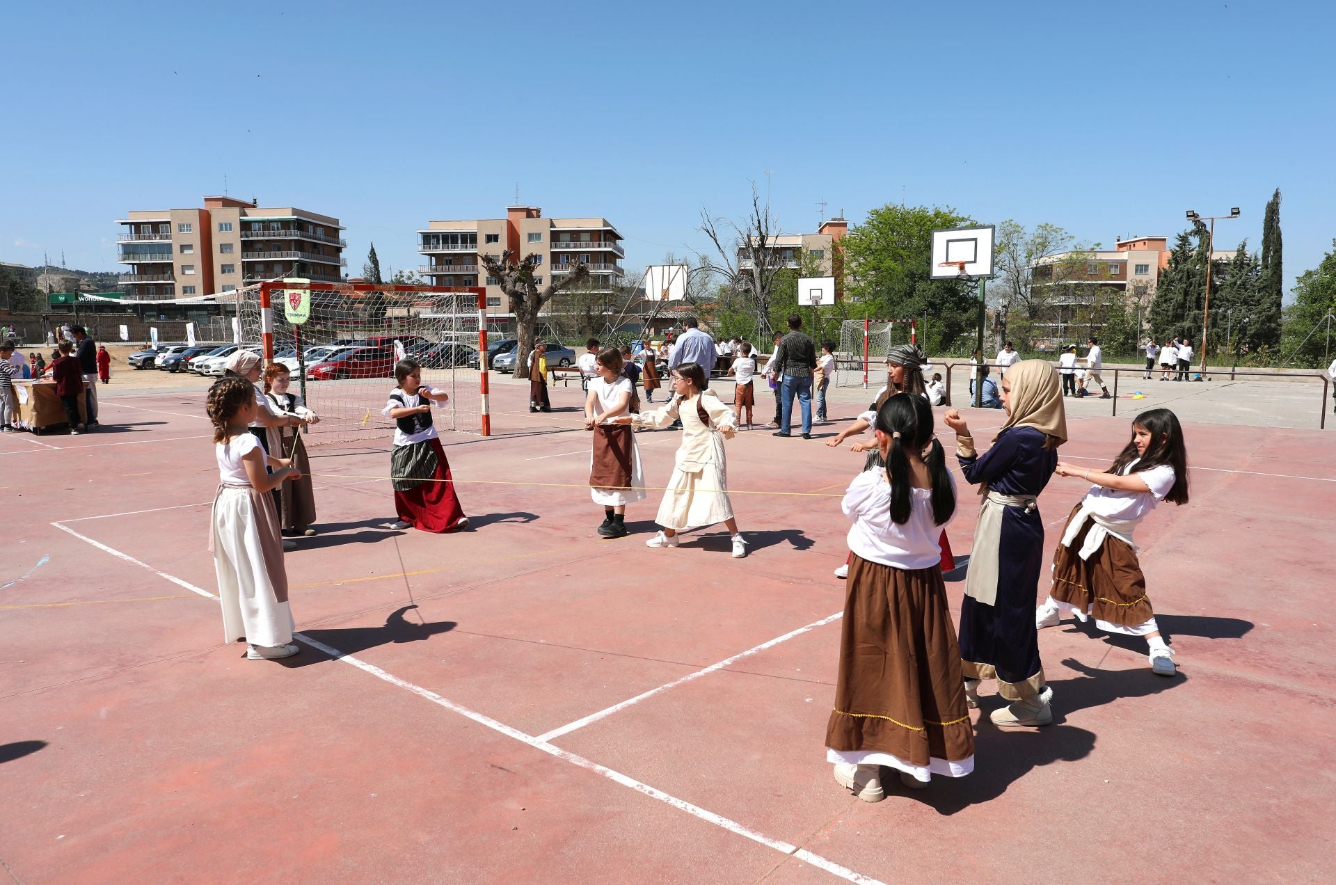 Los pequeños musulmanes del colegio Tavera, en imágenes