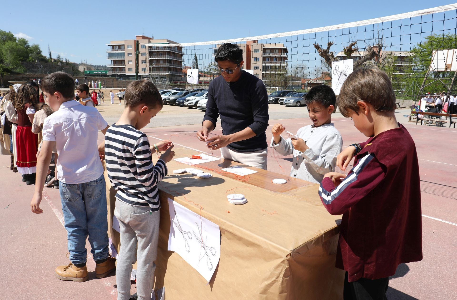 Los pequeños musulmanes del colegio Tavera, en imágenes