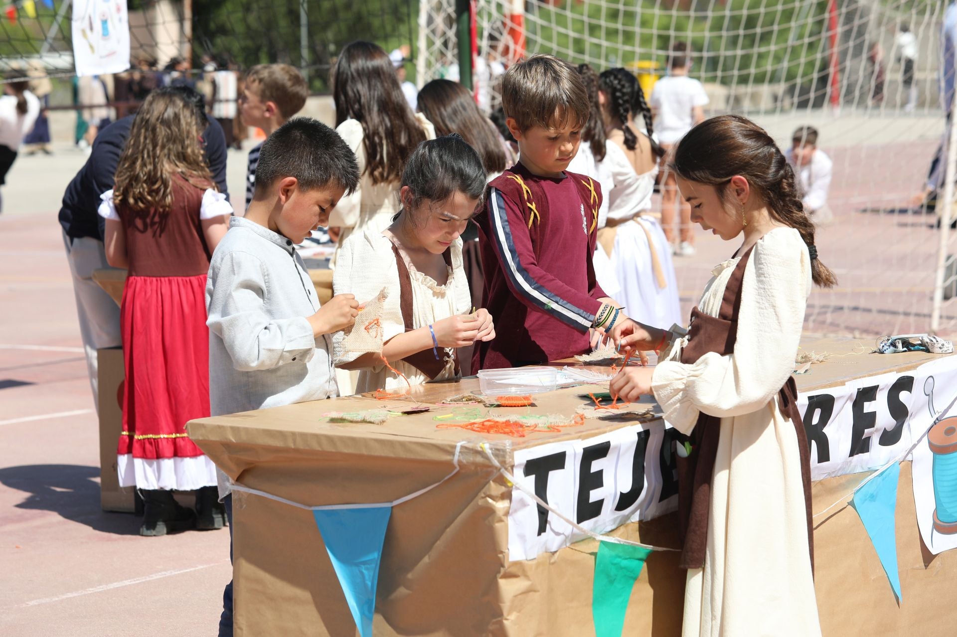 Los pequeños musulmanes del colegio Tavera, en imágenes