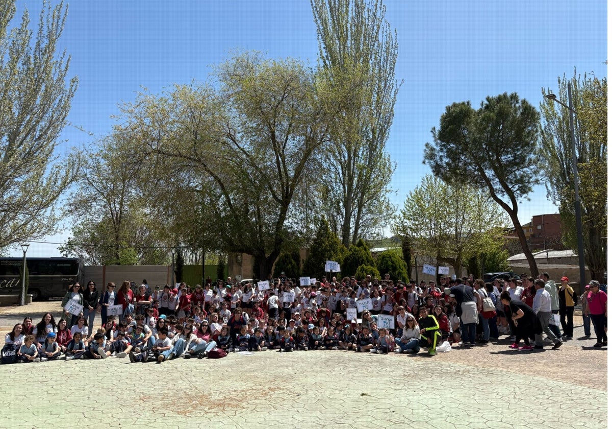 Peregrinación a Urda de los alumnos del colegio de Medalla Milagrosa