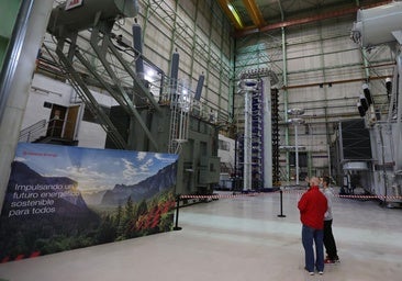 Imagen de uno de los transformadores que fabrica Hitachi en Córdoba