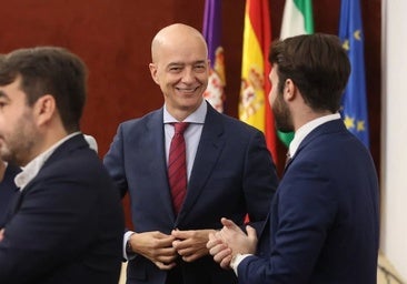 Francisco Triviño, el día en que se dieron a conocer los nombres de pregoneros y cartelistas, en noviembre