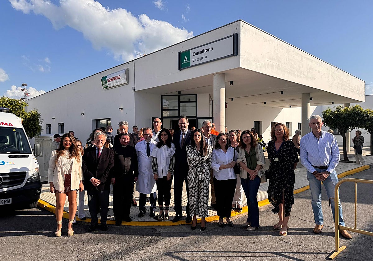 Responsables de la Junta, la Diputación y el Ayuntamiento de la localidad del Norte de la provincia de Córdoba