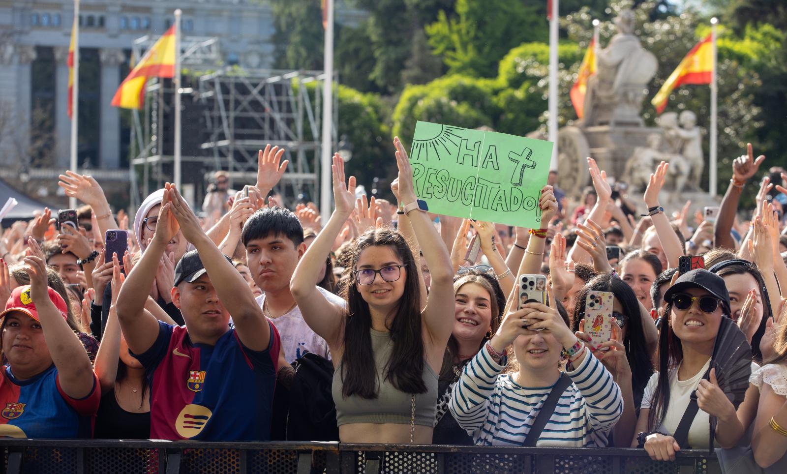 La Fiesta de la Resurrección de Cibeles, en imágenes