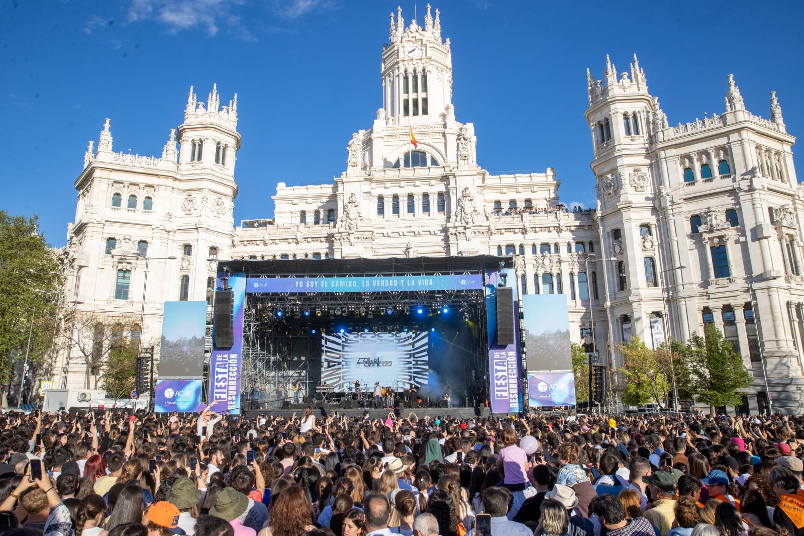 La Fiesta de la Resurrección de Cibeles, en imágenes