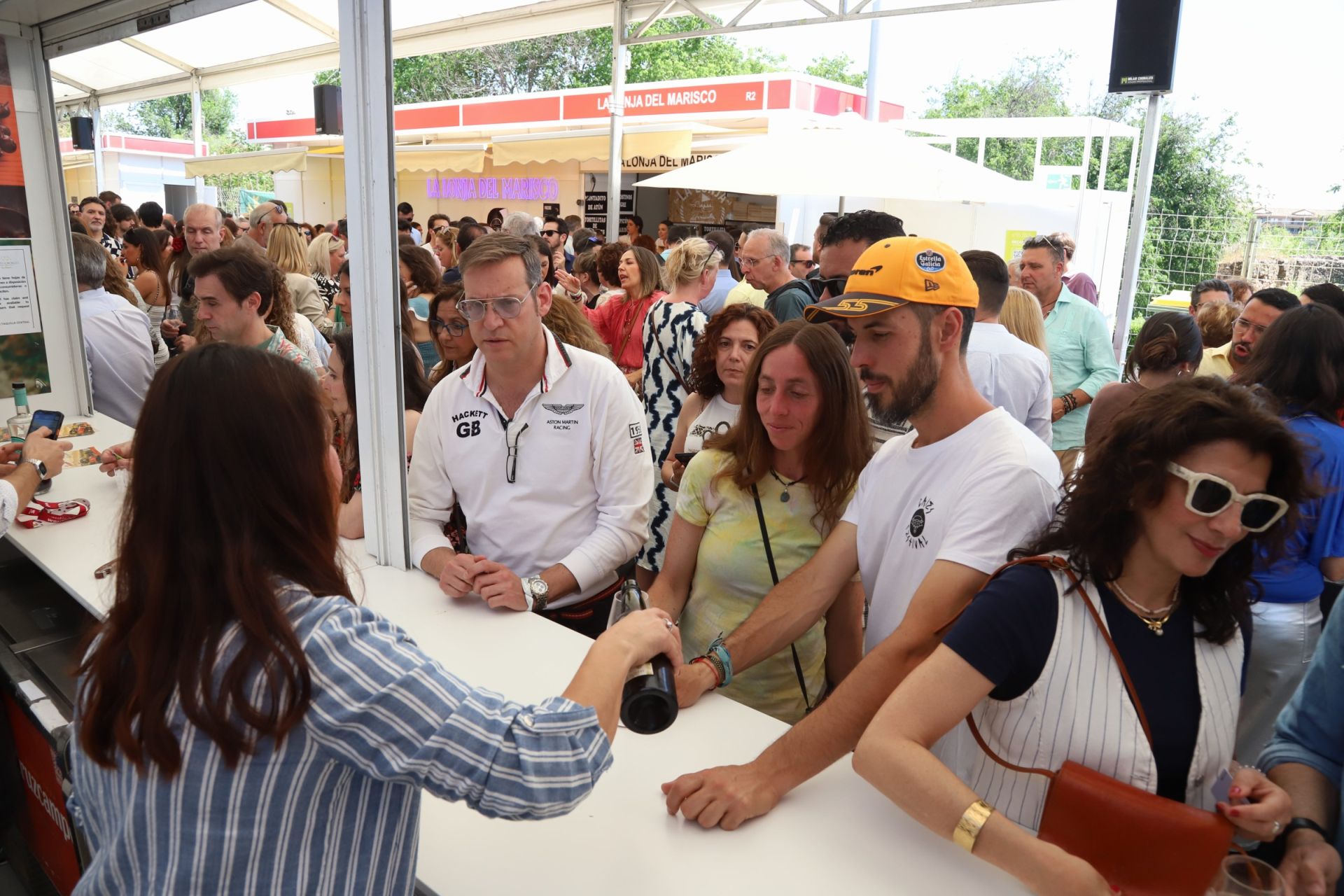 La Cata del Vino también se llena en su nueva ubicación, en imágenes