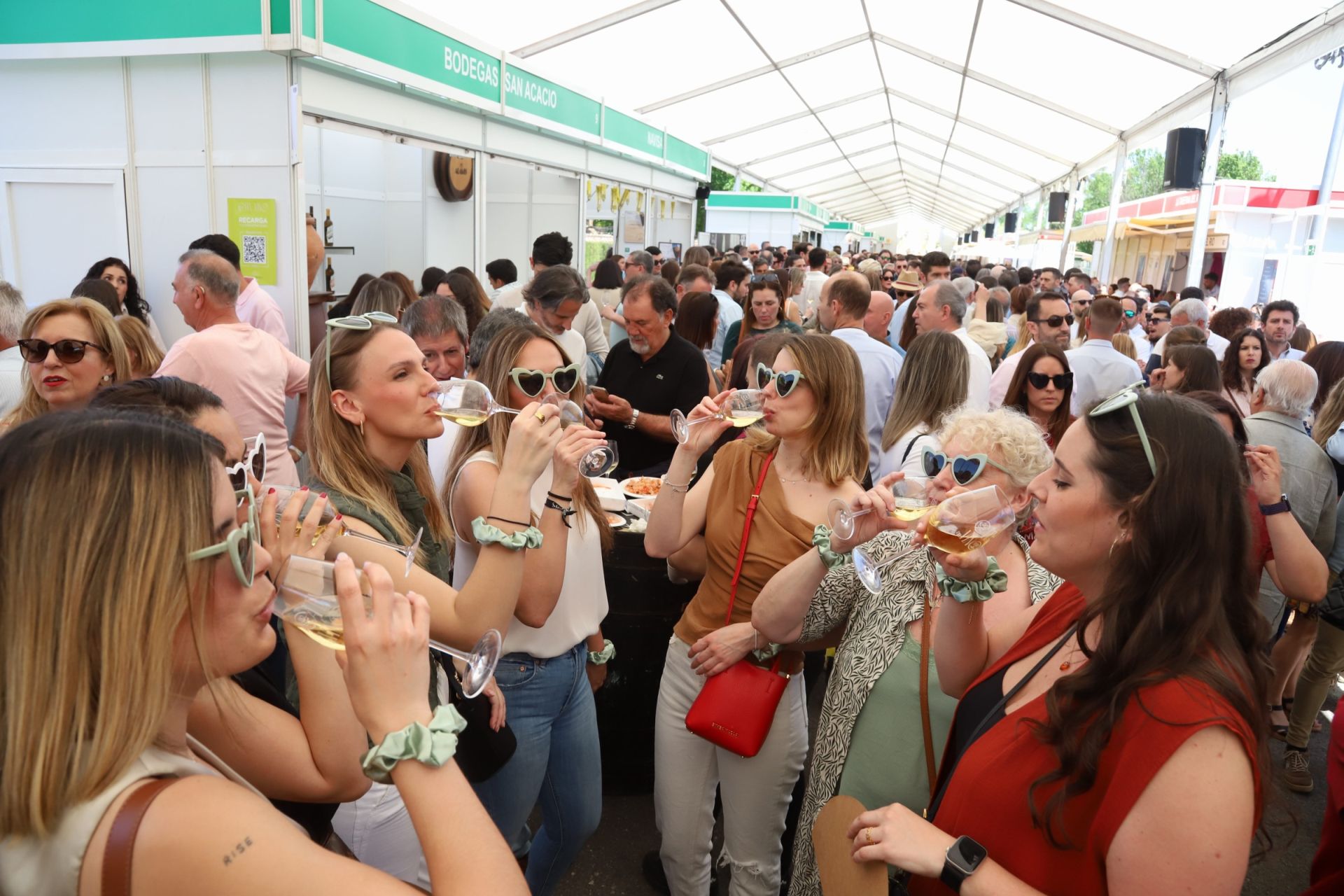 La Cata del Vino también se llena en su nueva ubicación, en imágenes