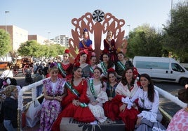 Un momento de la Romería de Santo Domingo