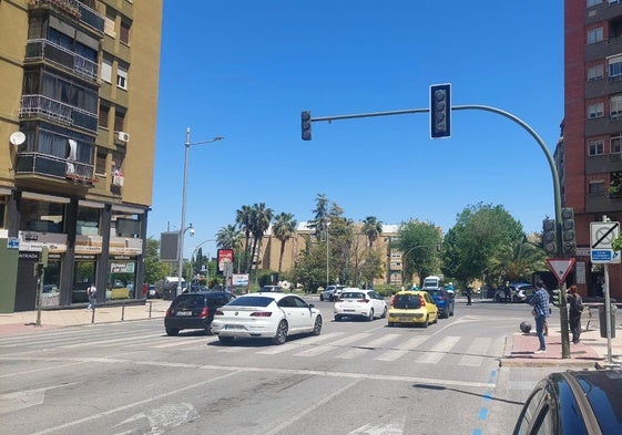 Semáforos fuera de servicio durante el apagón