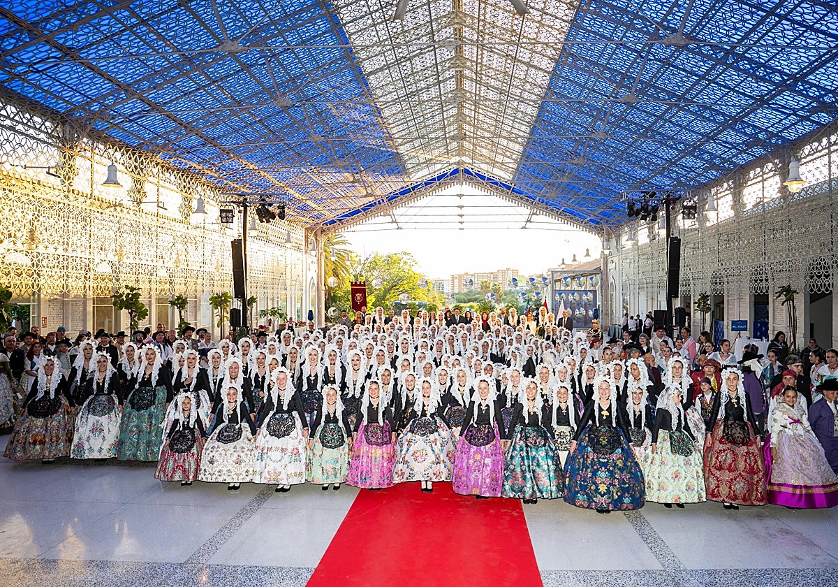 Imagen de las candidatas a Belleas del Foc 2025