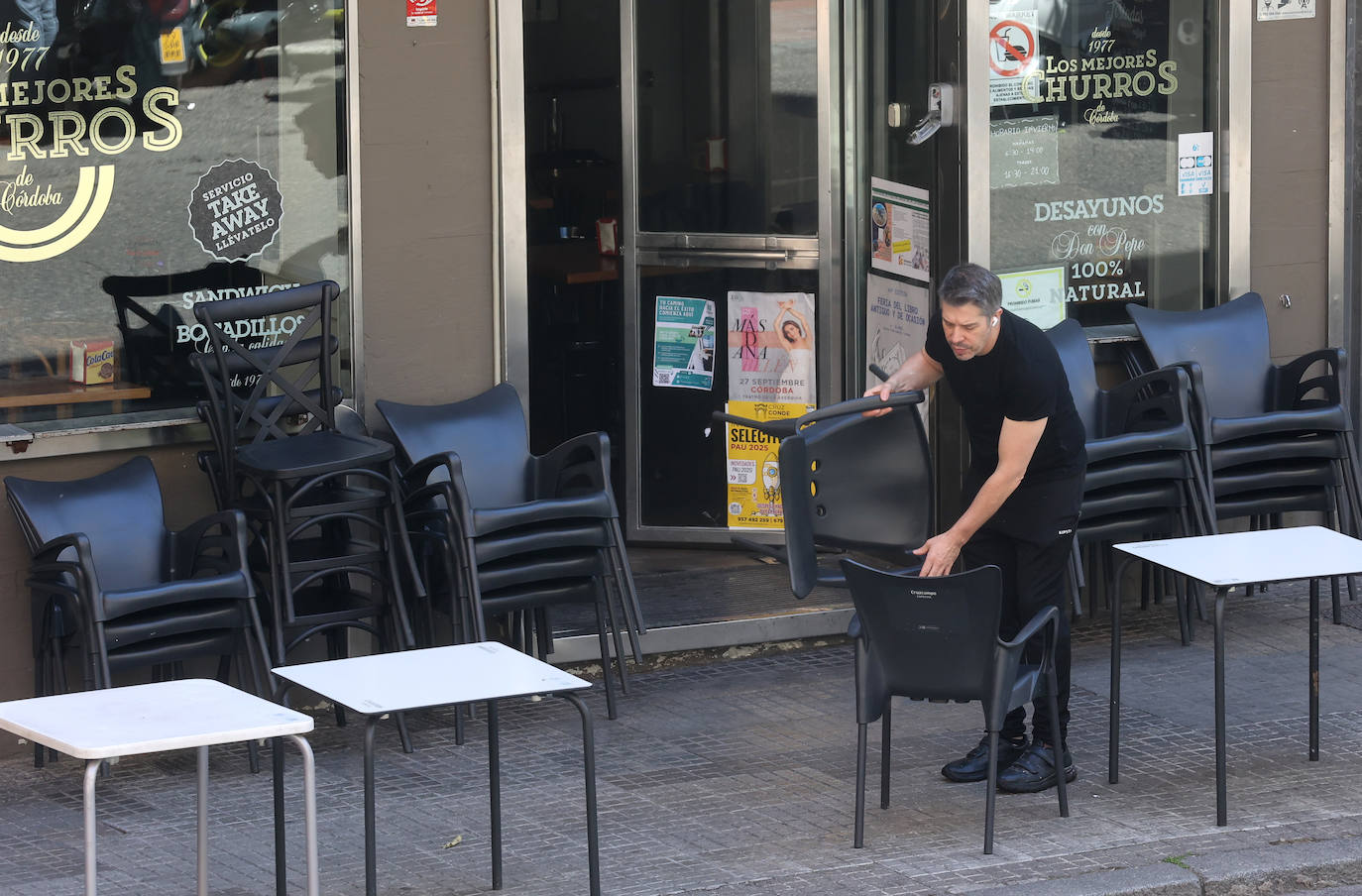 El gran apagón eléctrico en Córdoba, en imágenes