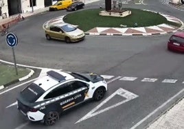 Un conductor kamikaze drogado cruza tres pueblos en dirección contraria perseguido por la Guardia Civil