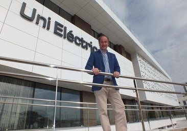 Diego Montes, CEO de Unielécrica, en la sede de la compañía