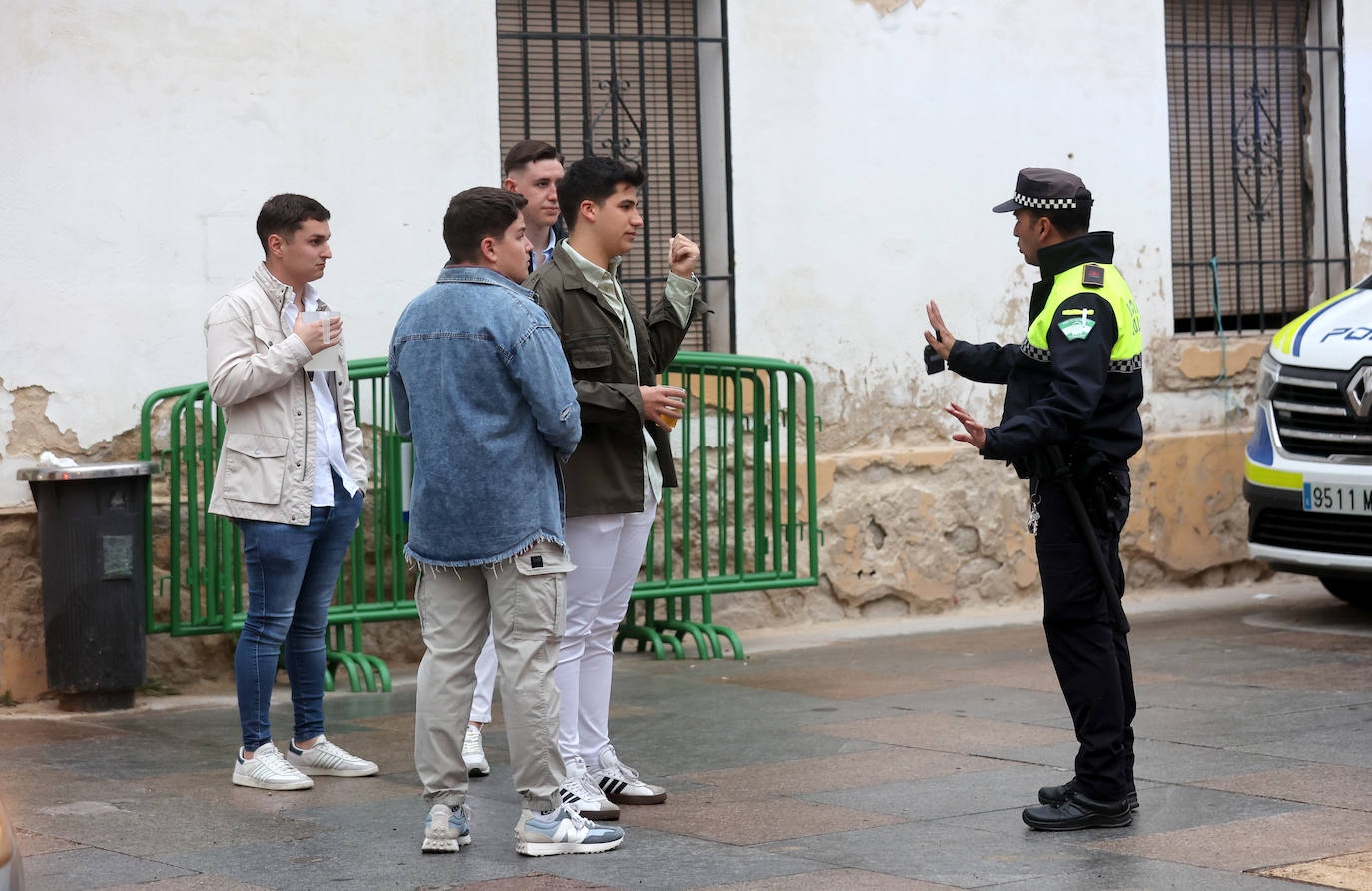 La seguridad en el comienzo de las Cruces de Mayo, en imágenes