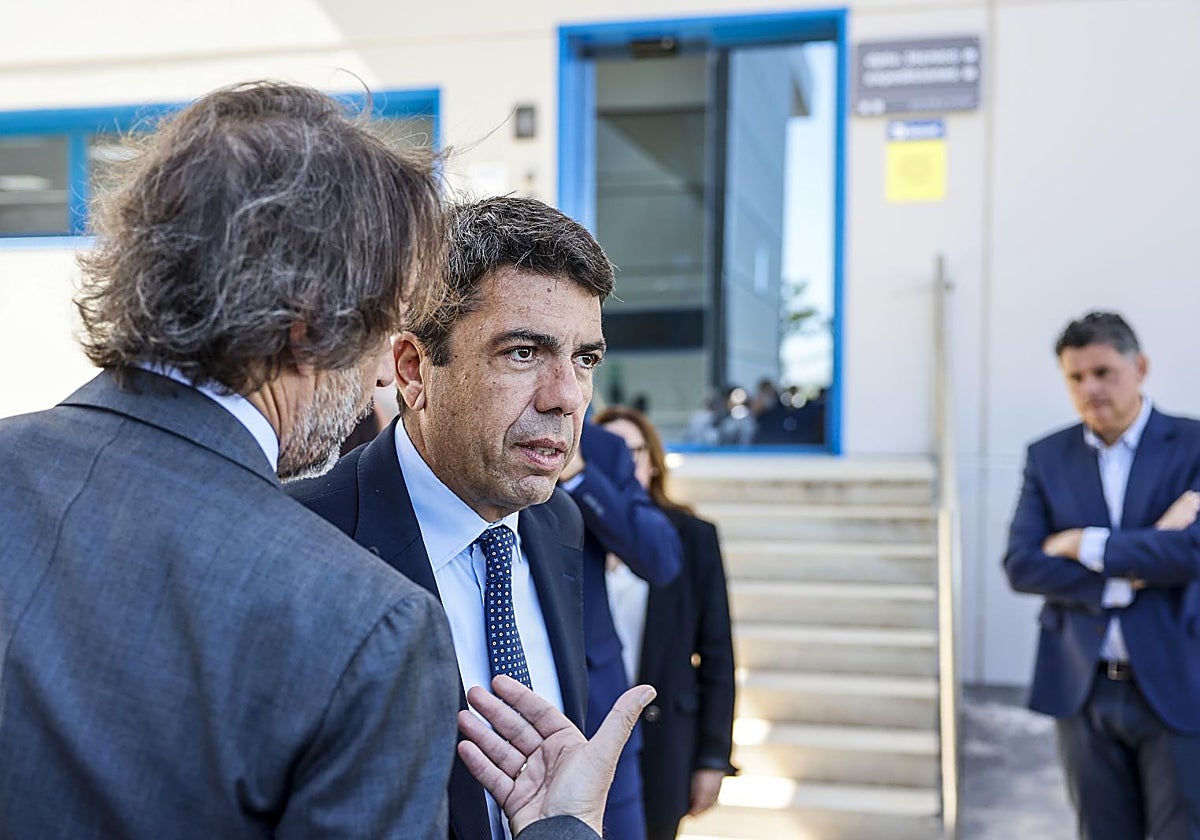 Imagen de archivo del presidente de la Generalitat Valenciana, Carlos Mazón