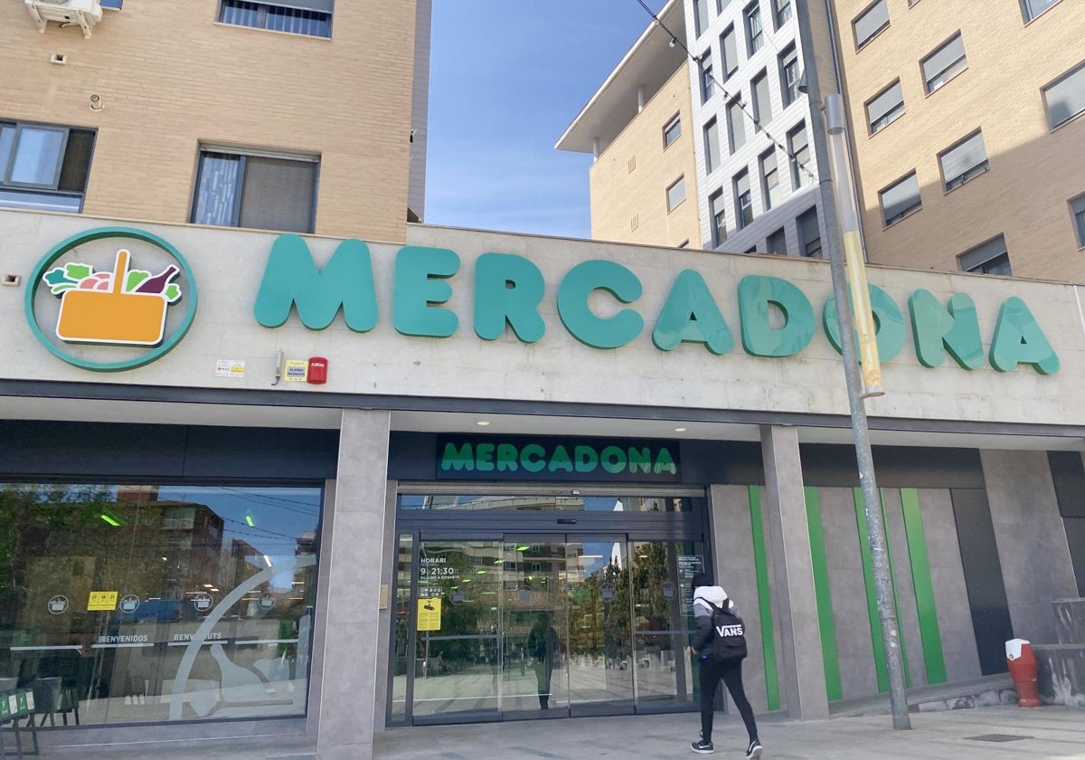 Imagen de archivo de un supermercado de Mercadona en Alicante