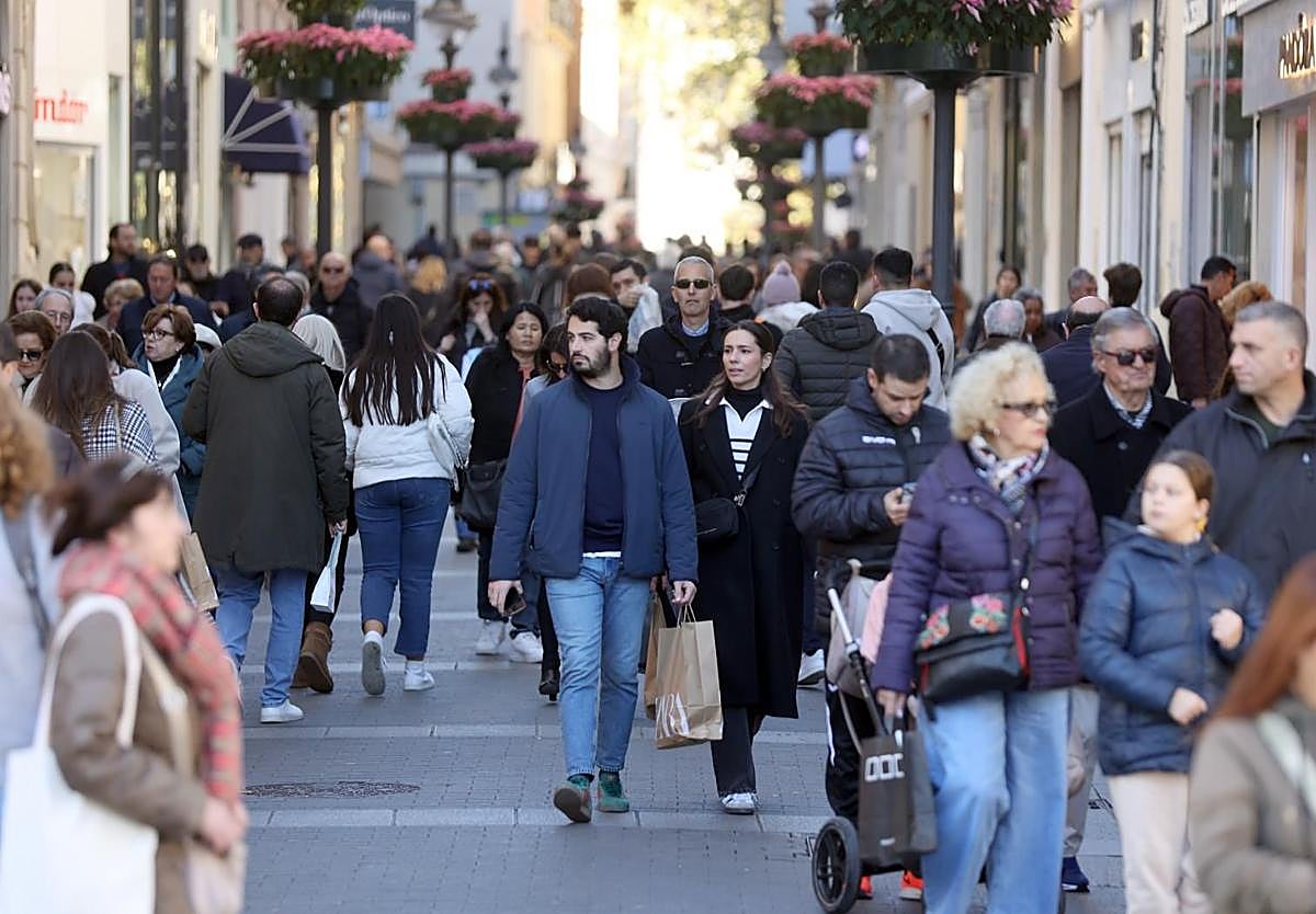 Cordobeses paseando por la capital