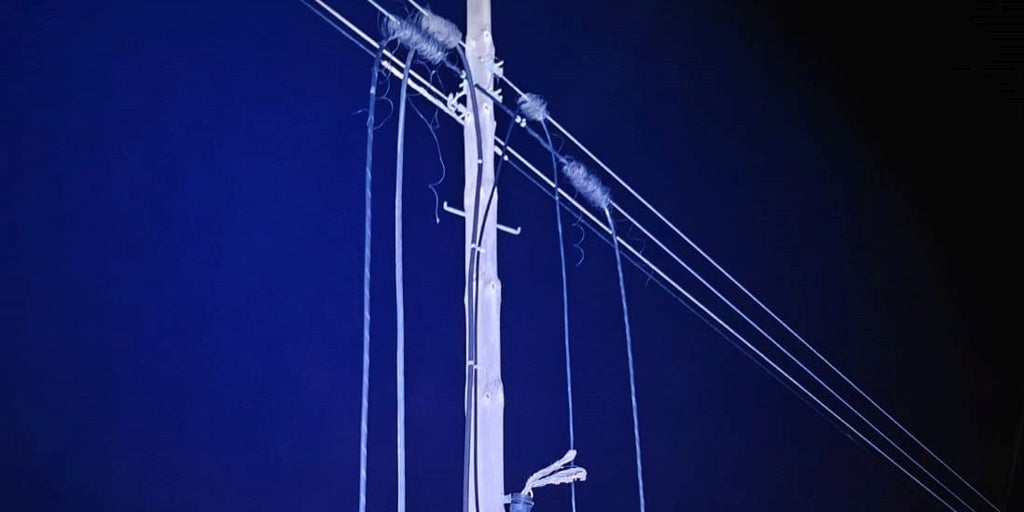 La Guardia Civil  sorprende a dos hombres mientras robaban cable telefónico en Guadalajara