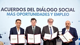 El Diálogo Social sella otros cinco acuerdos por más de 2.100 millones
