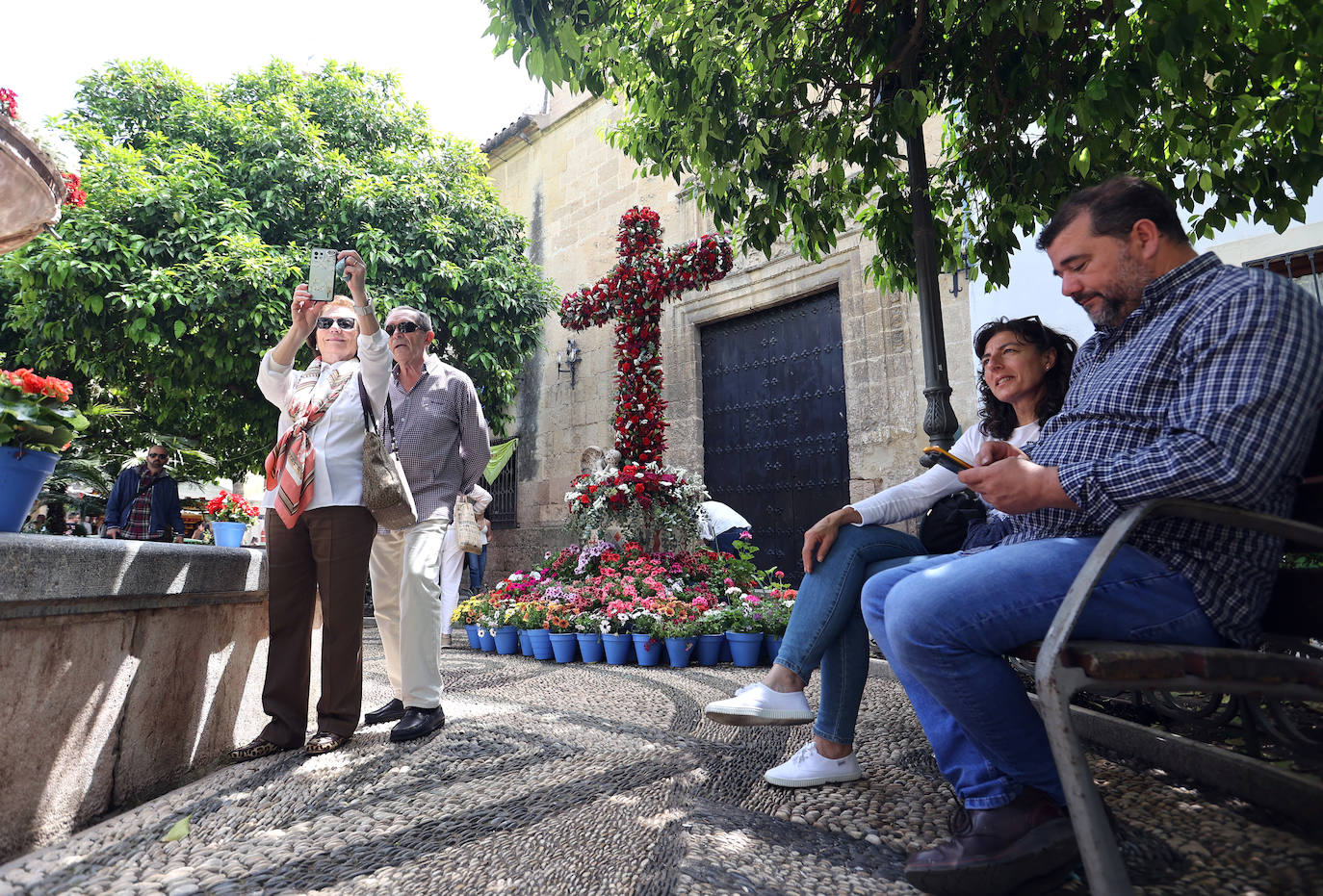 El color y la belleza de las Cruces de Mayo en Córdoba, en imágenes