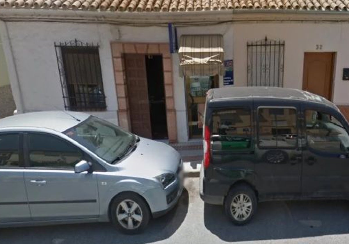 Despacho de Loterías en la calle Mío Cid de Cabra