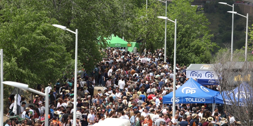 La romería del Valle de Toledo deja doce toneladas de basura