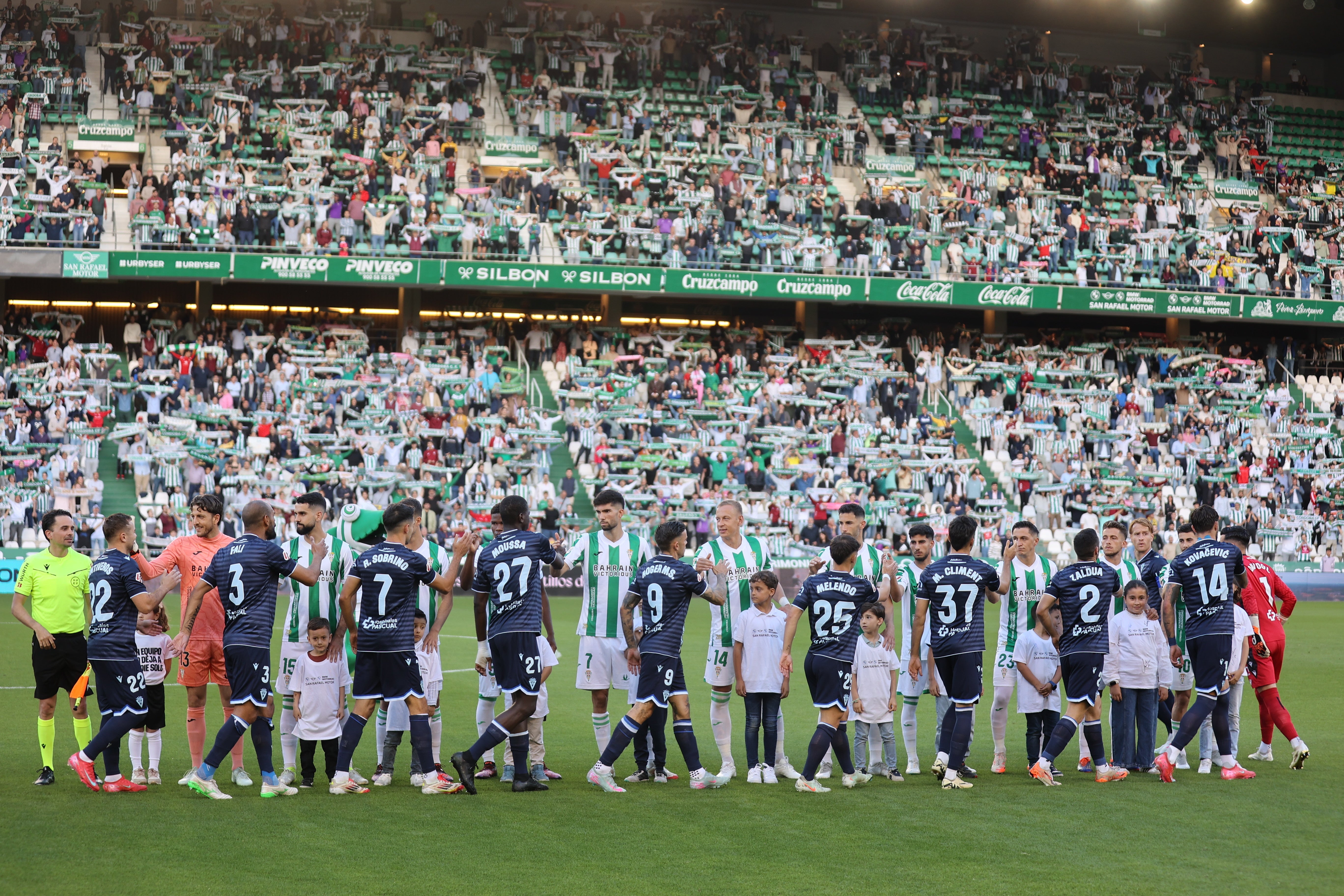 Las mejores imágenes de la goleada del Córdoba CF ante el Cádiz