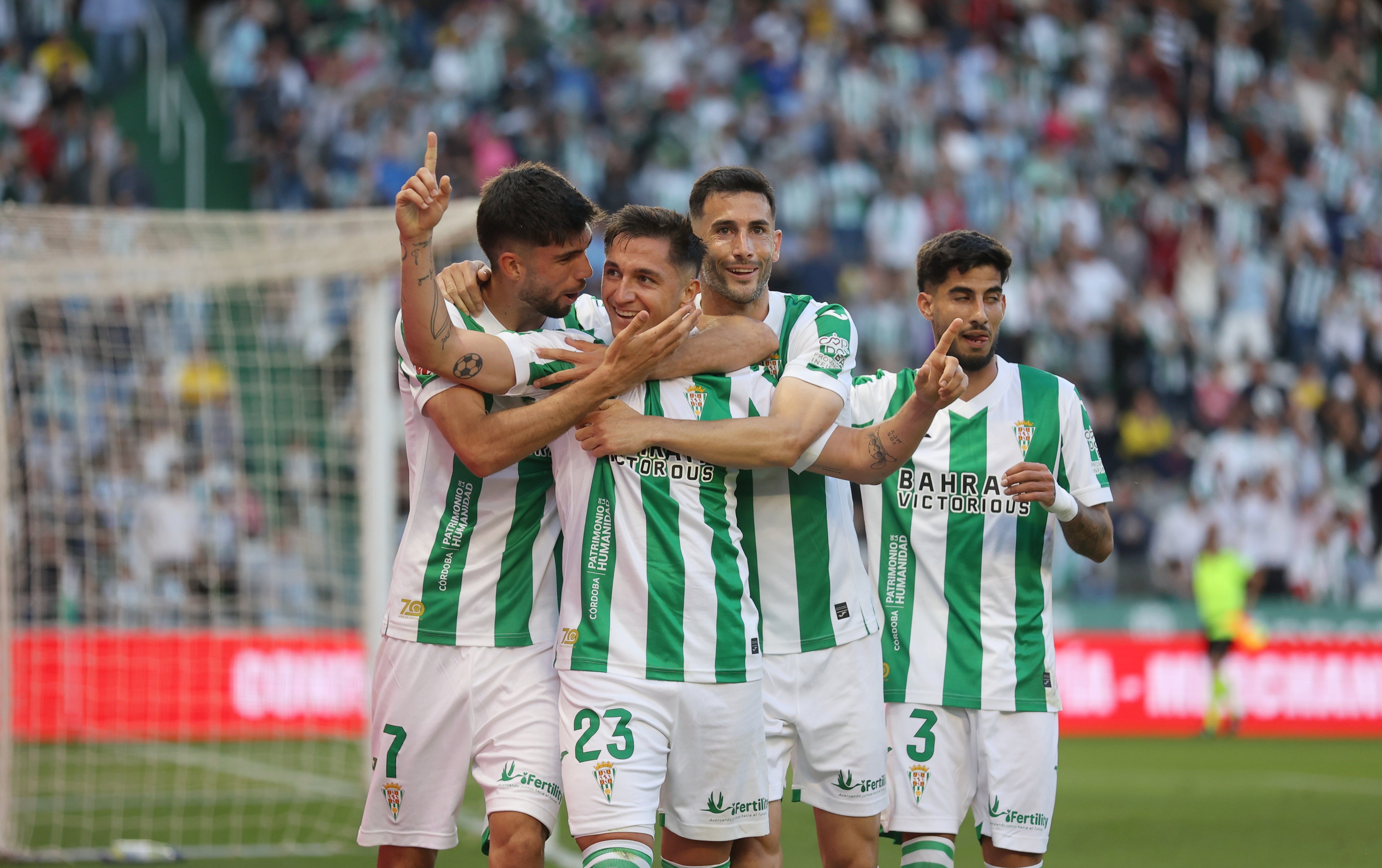 Las mejores imágenes de la goleada del Córdoba CF ante el Cádiz