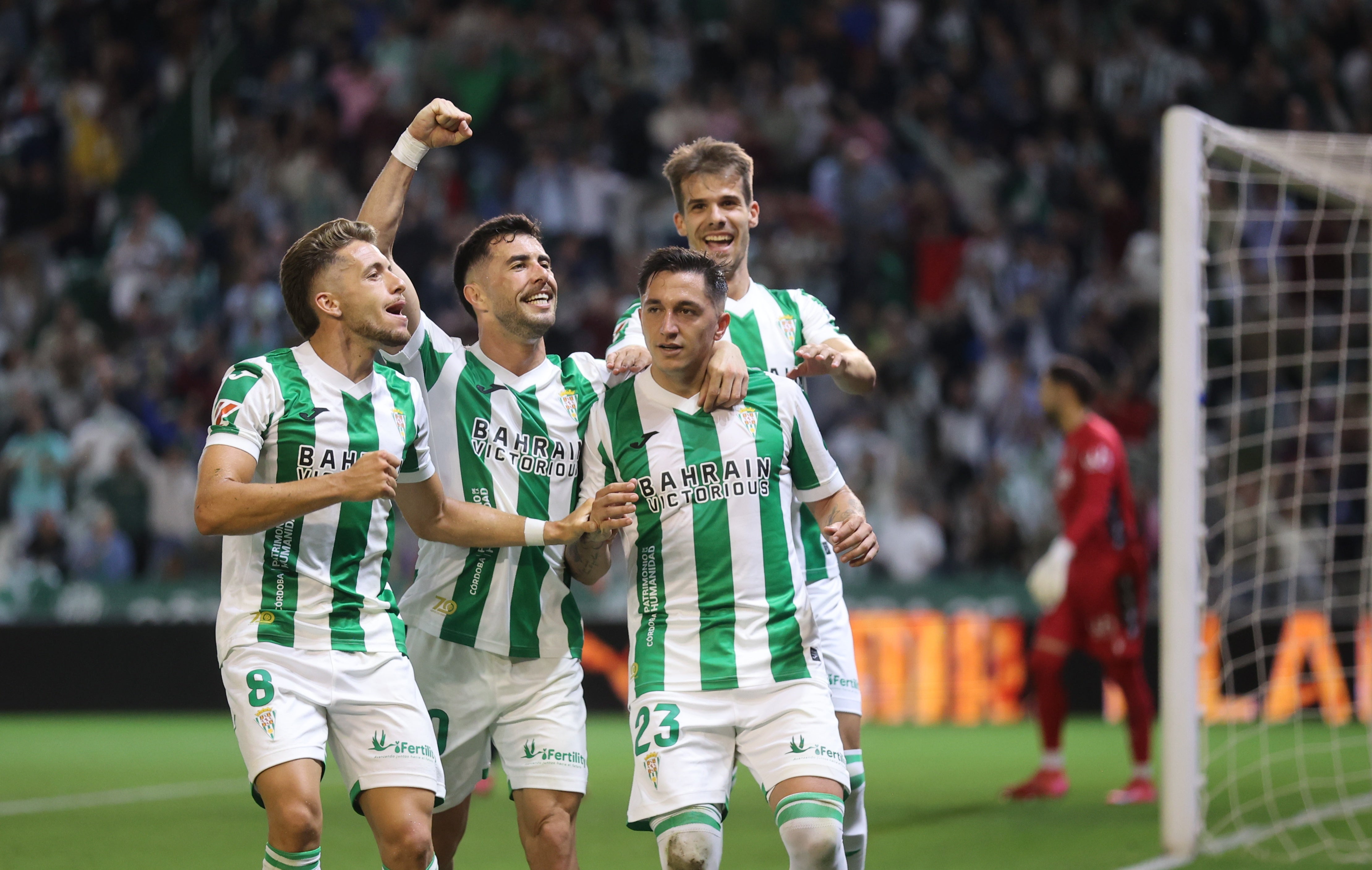 Las mejores imágenes de la goleada del Córdoba CF ante el Cádiz