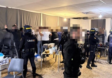 Identificadas 47 personas en una fiesta ilegal celebrada en una nave de un polígono industrial de Valladolid