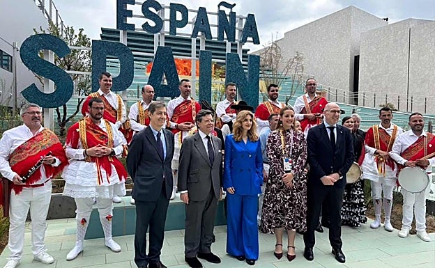 La Exposición Internacional de Osaka celebra en el Pabellón español el Día de Honor de Castilla y León