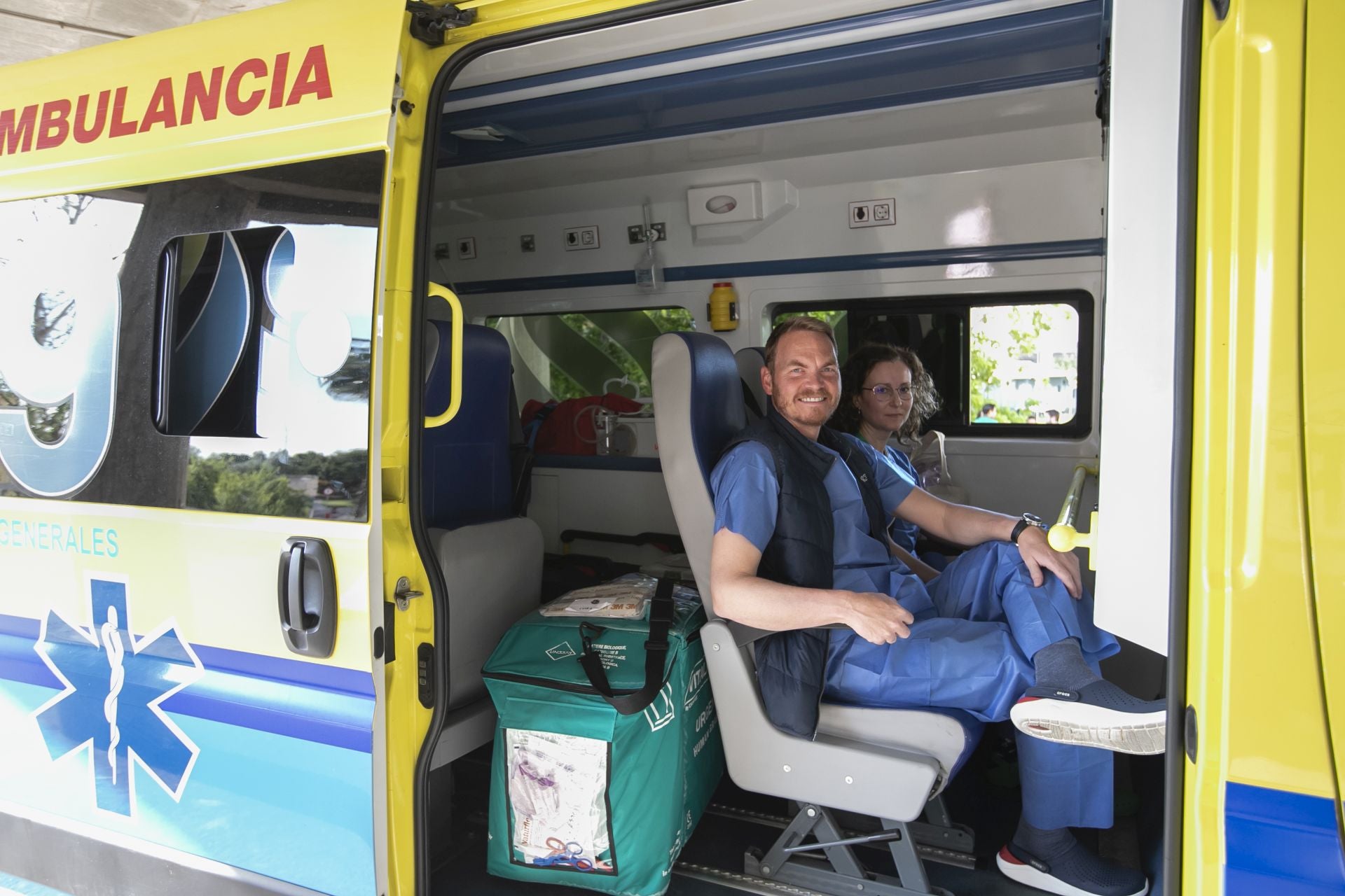 La cronología de un vuelo para un trasplante en Córdoba, en imágenes