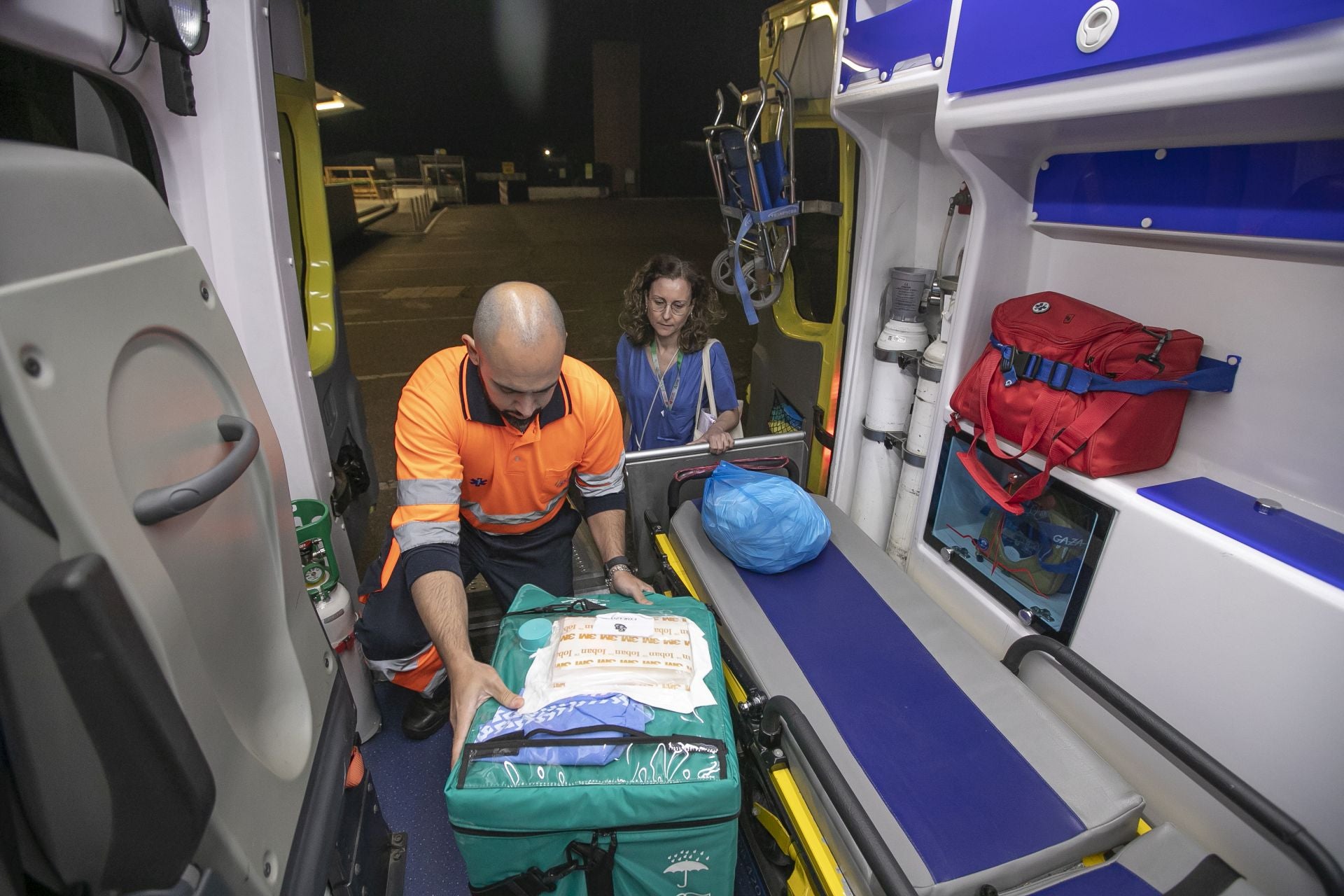 La cronología de un vuelo para un trasplante en Córdoba, en imágenes